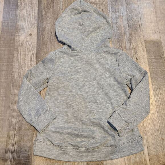 btween 2t girls gray unicorn hoodie - Picture 3 of 4